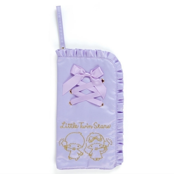 Sanrio Little Twin Stars Enjoy Idol Pen Pouch Purple - Picture 11 of 11